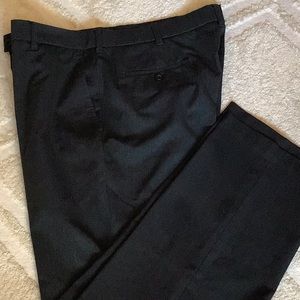 Dockers Collection Flat Front Charcoal Slacks